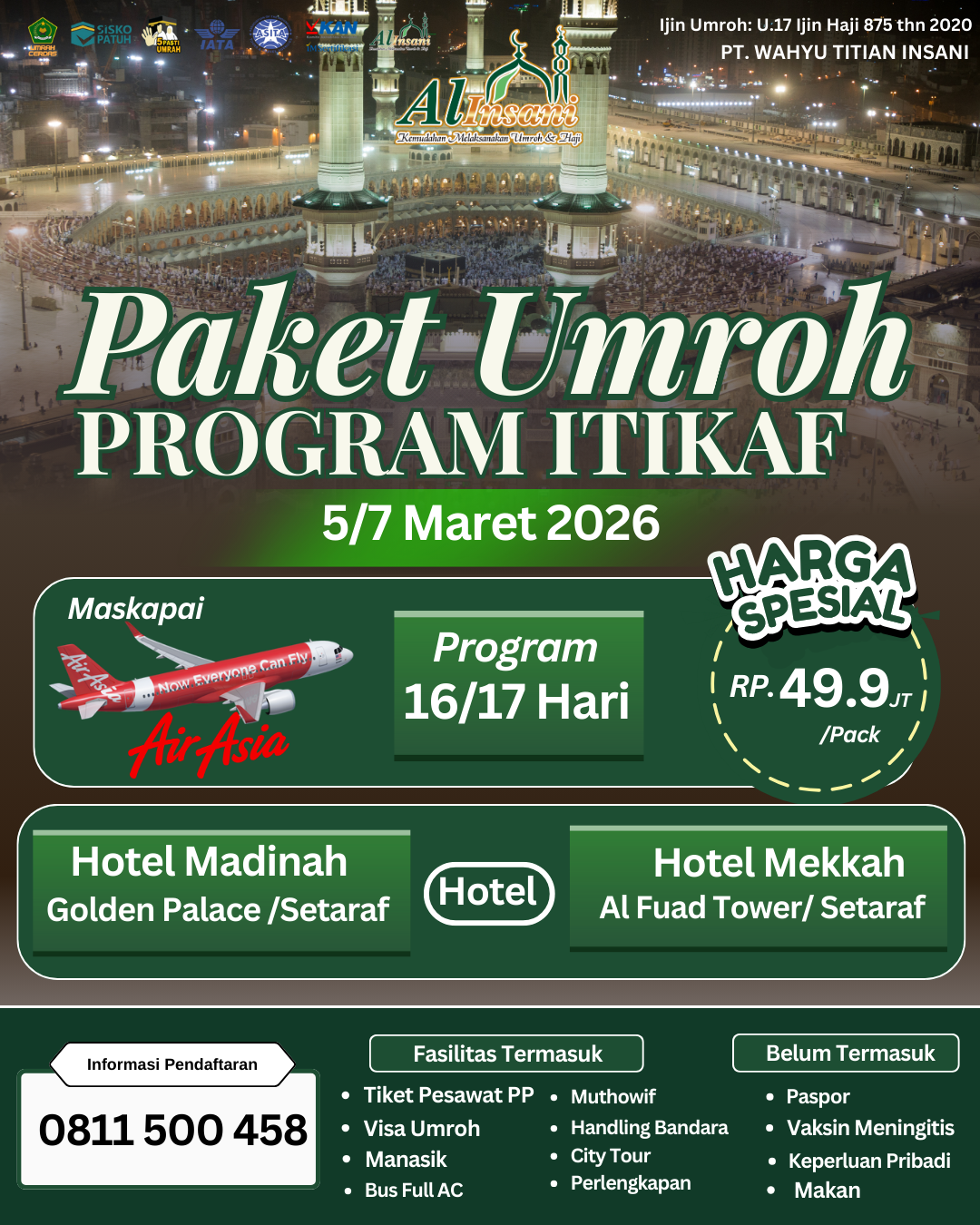 BROSUR ITIKAF 2026