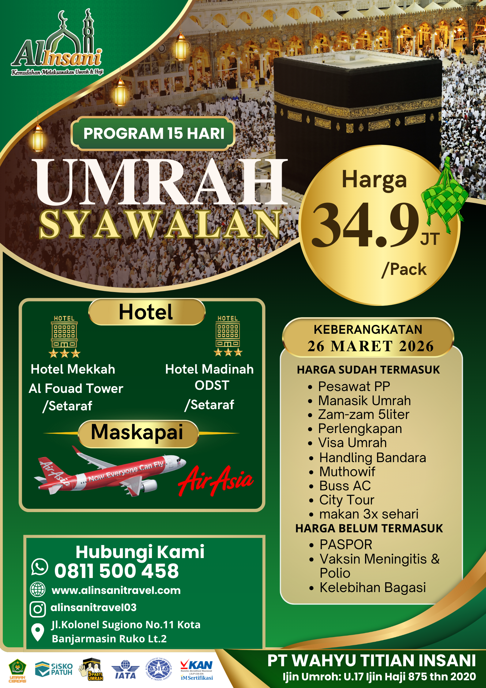 syawalan 15D 34.9 26maret 2026