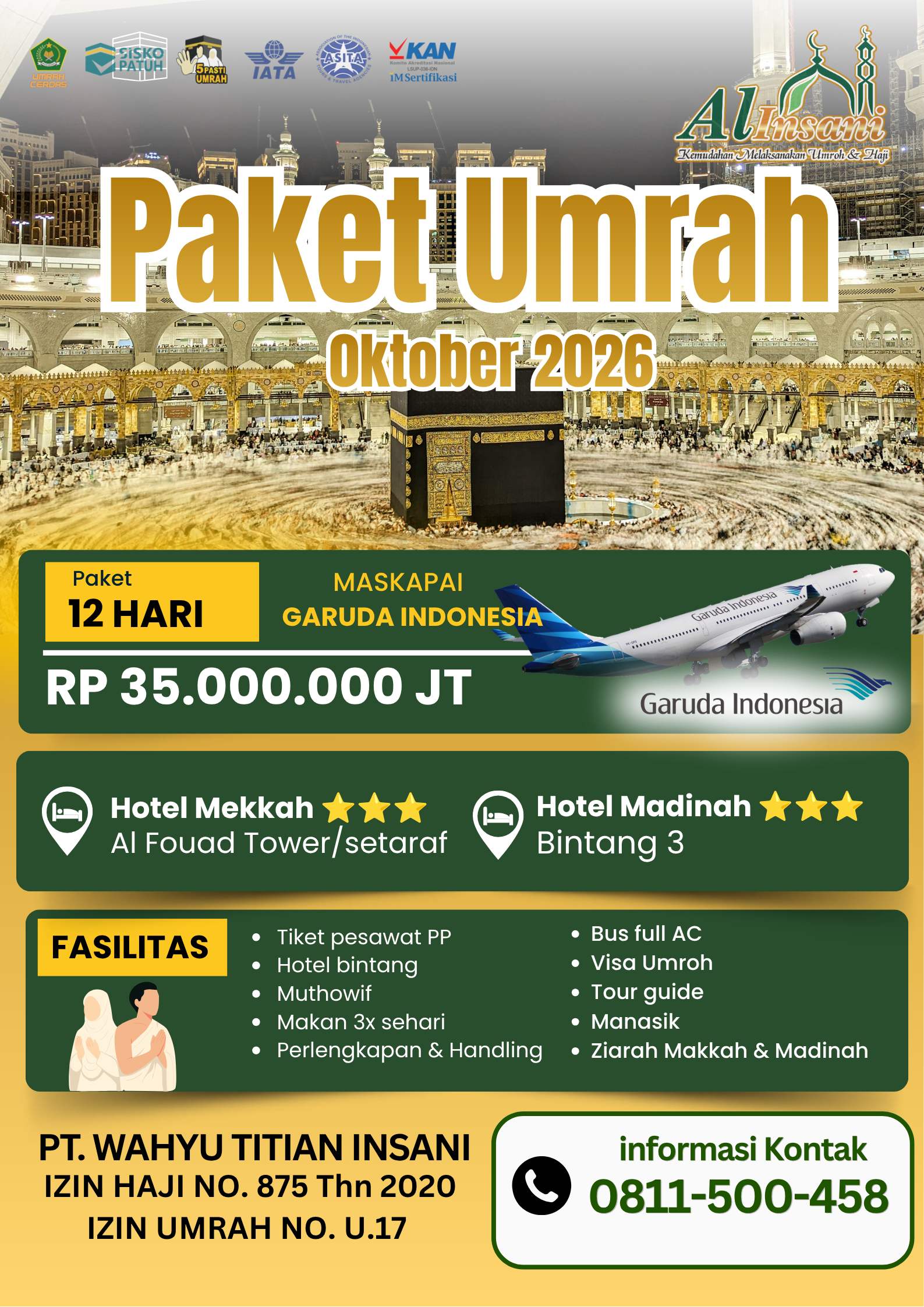 oktober 2026 ahmad humaini